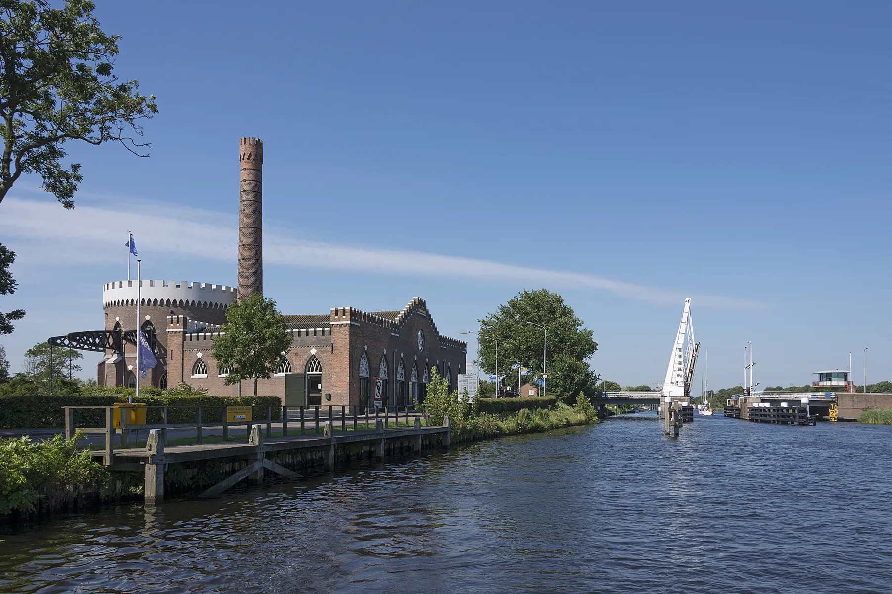 aanleggen museumsteiger