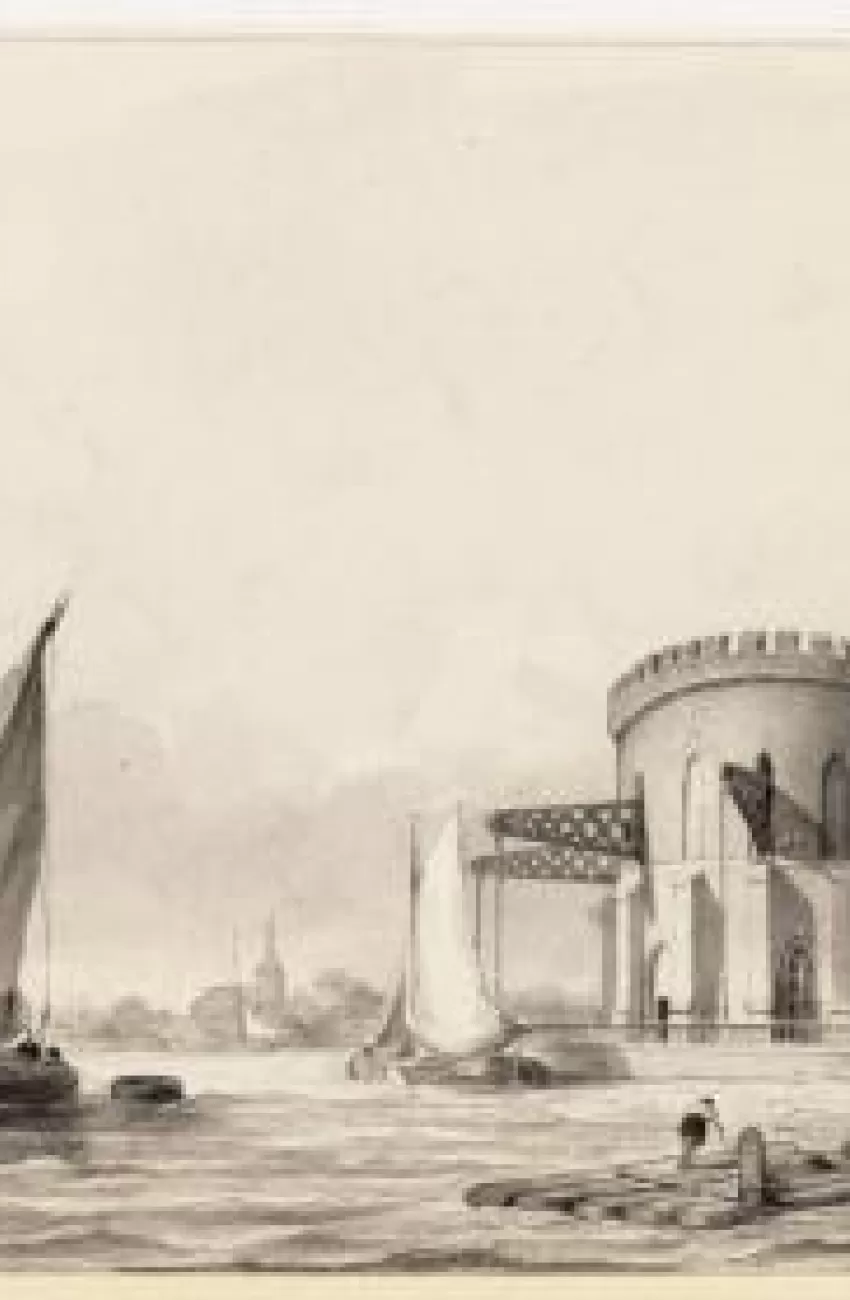 View of pumping station Cruquius